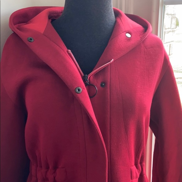 Akris Punto Hooded Jersey Parka - Picture 12 of 16